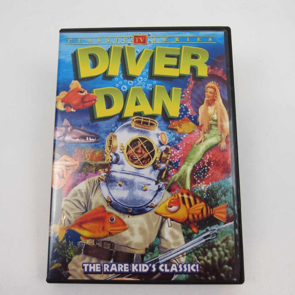 DIVER DAN - KID'S CLASSIC TV SERIES DVD, 15 EPISODES, FRANK FREDA, SUZANNE T.